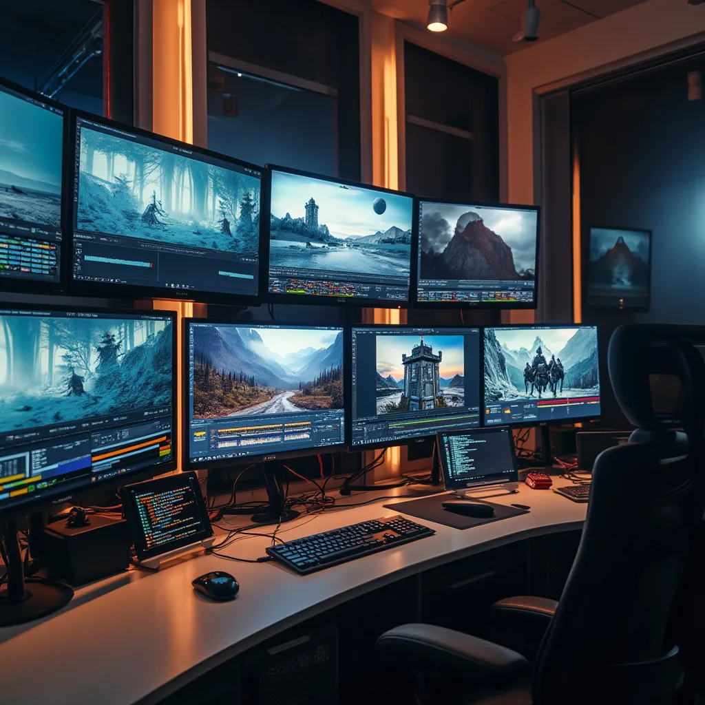 Suite de edición y postproducción moderna